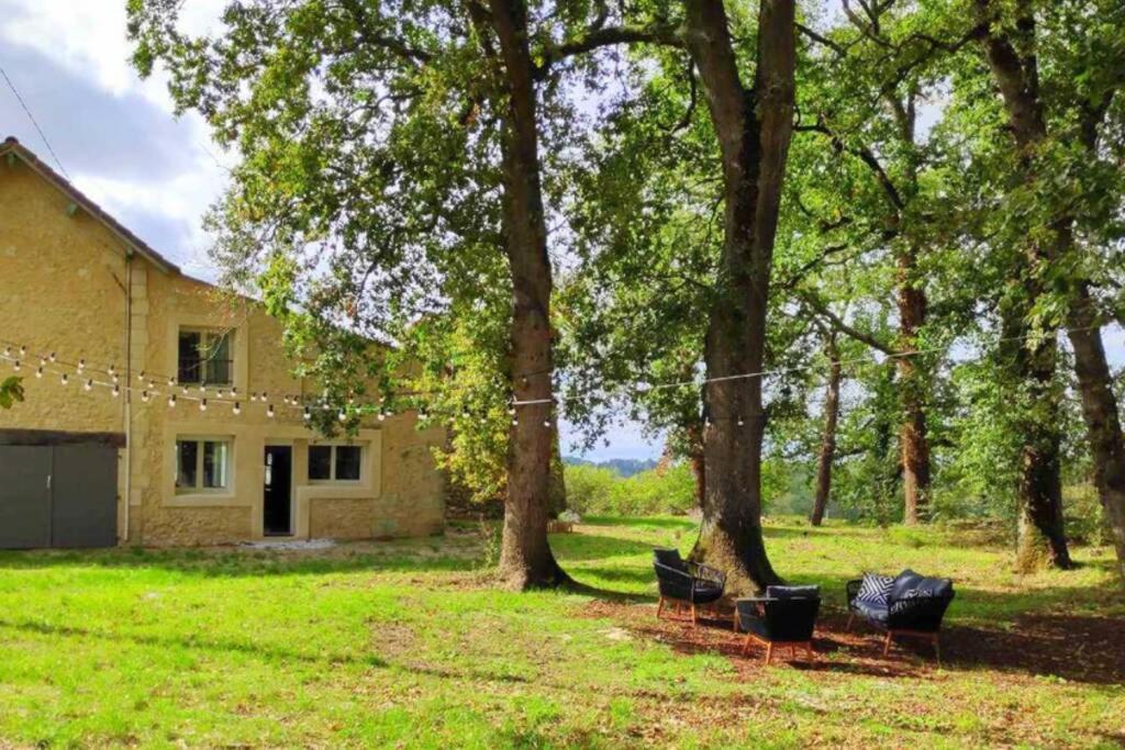 Villa Moulin de Bigorre à Saint-Genès-de-Castillon Extérieur photo